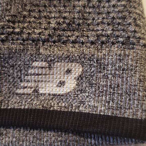 New Balance Grey with Black piped trim Exercise Bra lined size S - Picture 3 of 3